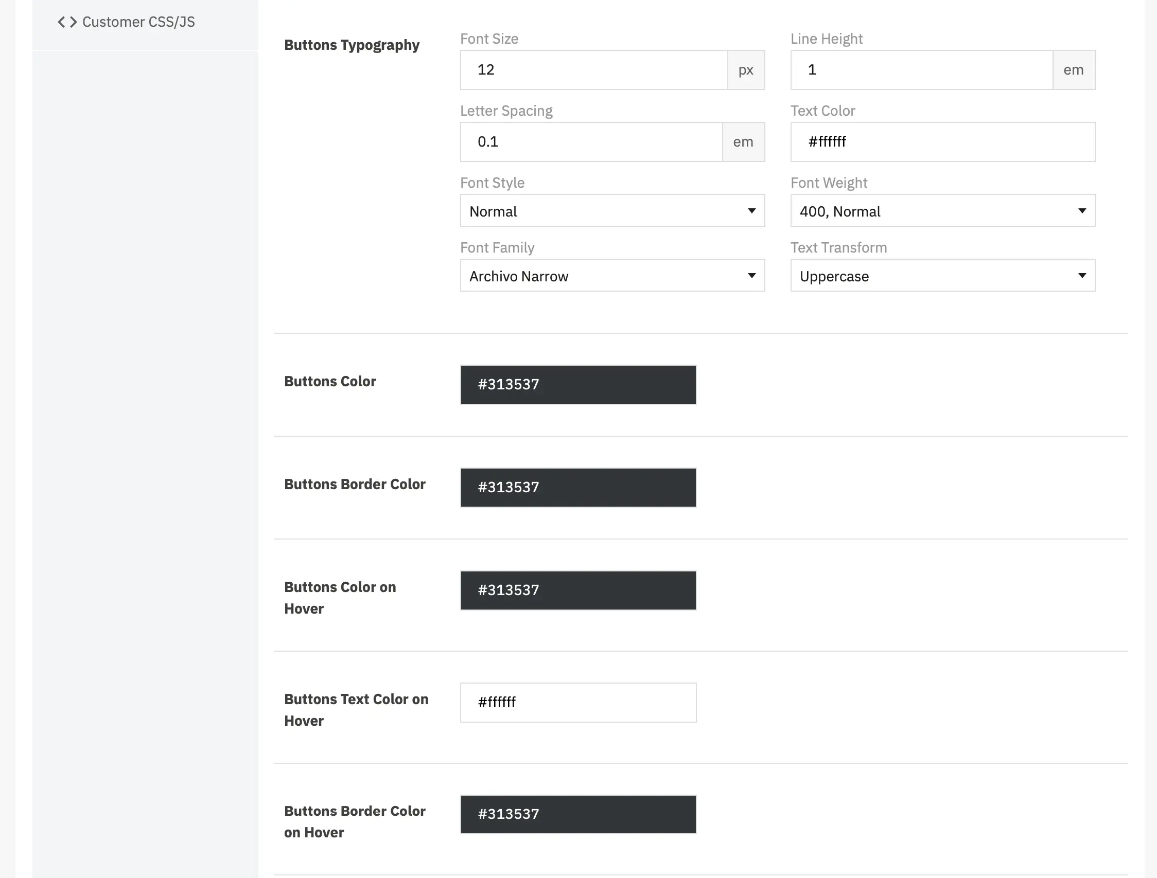 Alysum Prestashop Theme Settings module Configuration