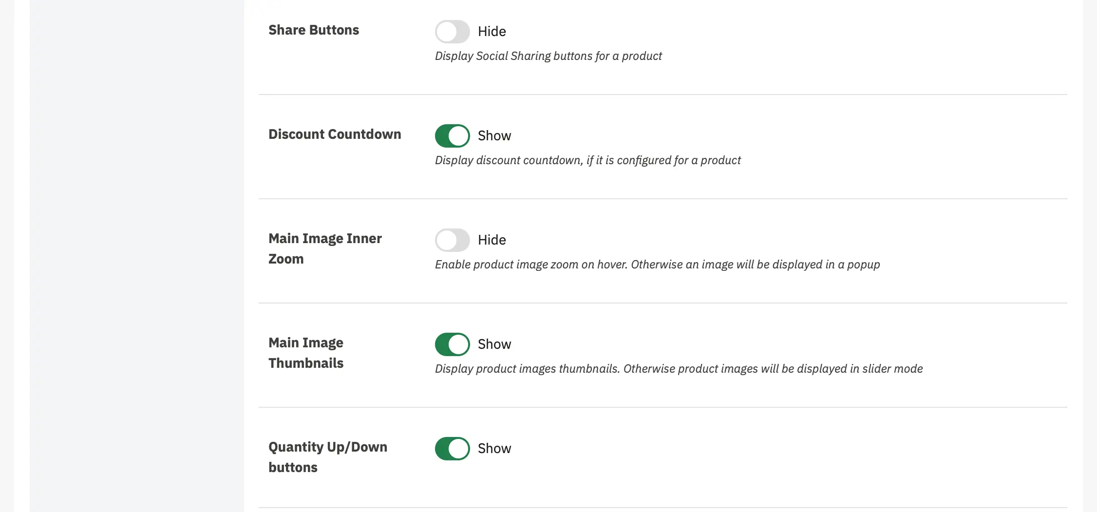Alysum Prestashop Theme Settings module Configuration