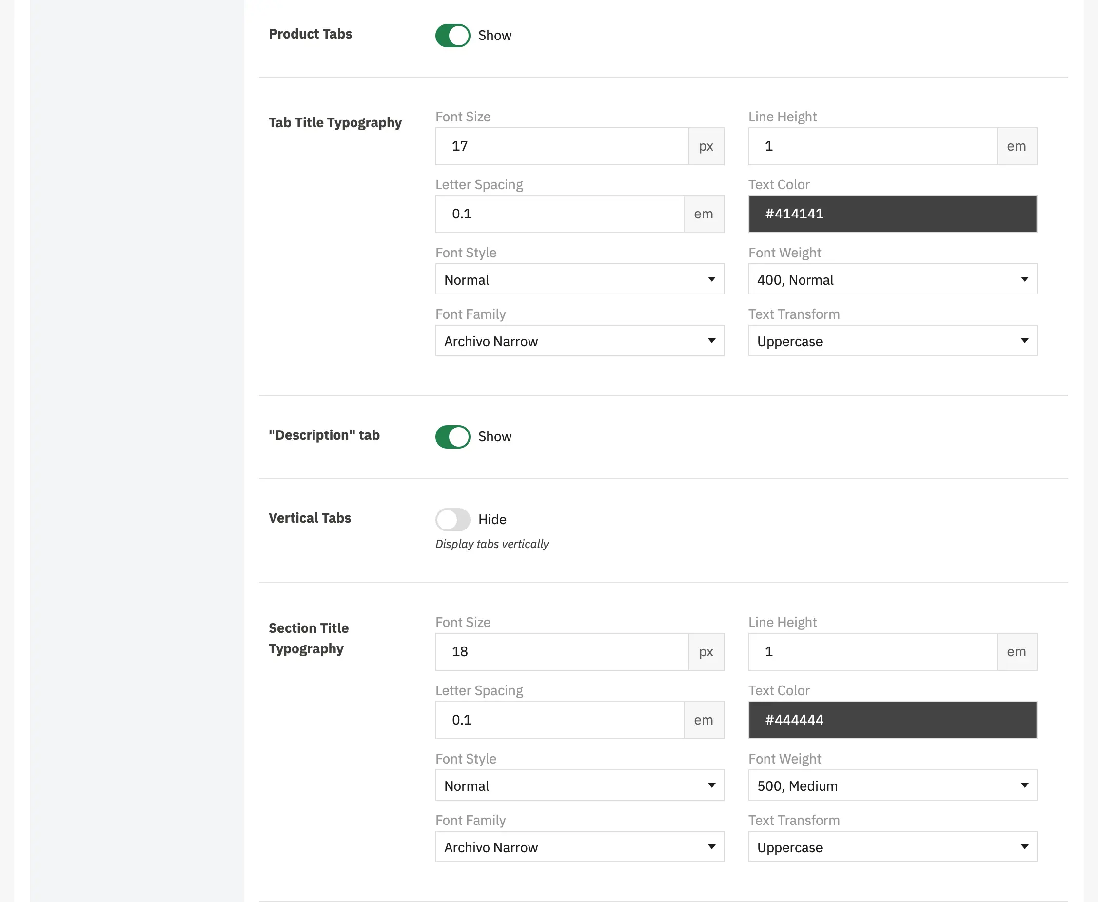 Alysum Prestashop Theme Settings module Configuration